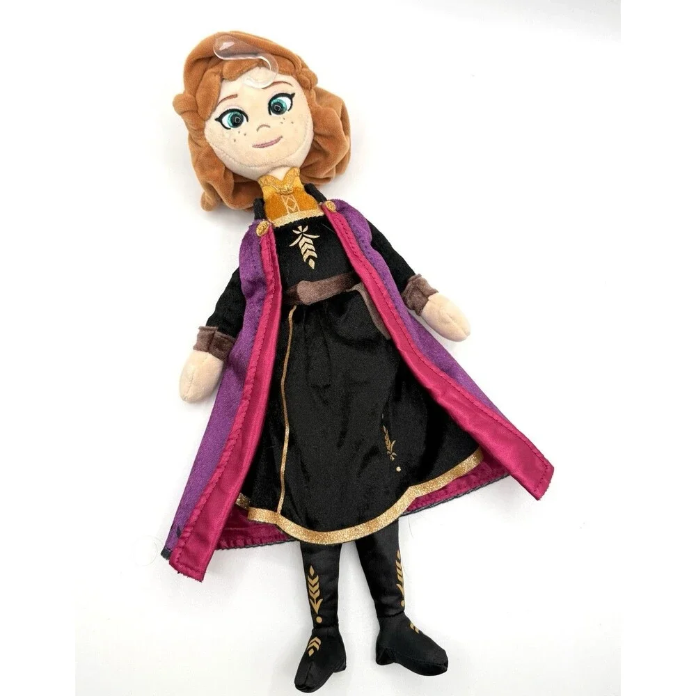 Disney TY Frozen 2 Anna The Princess Doll Sparkle Ty Beanie Babie 16